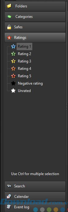 Lọc ảnh theo đánh giá