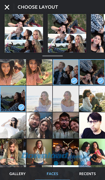 Có thể ghép 9 ảnh cùng lúc trên Instagram
