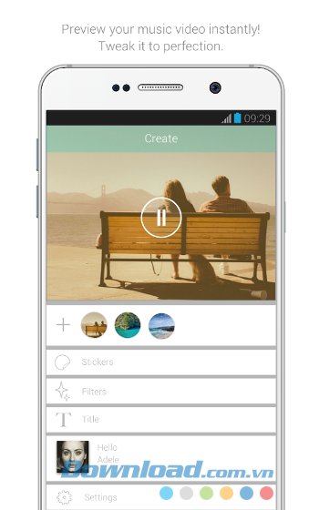 Xem trước video trên Lomotif