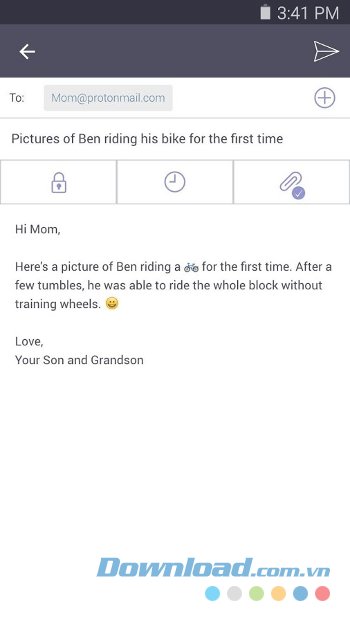 Thiết lập thời gian hết hạn cho email với ProtonMail