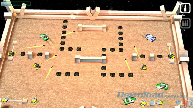 Hình ảnh gameplay của Tank Arena cho Windows Phone