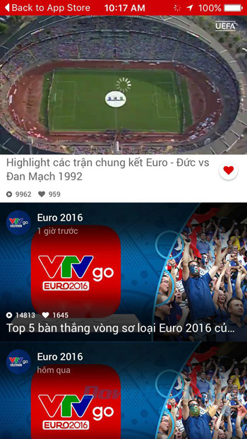 Top bàn thắng