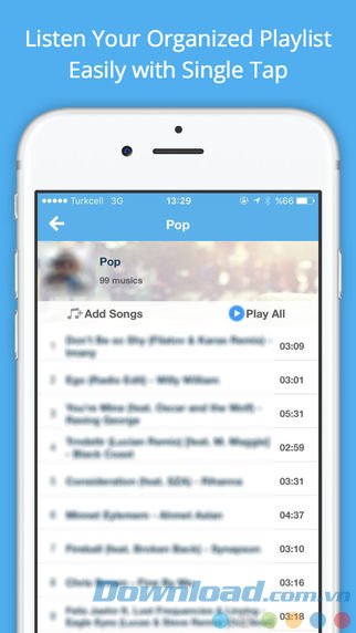Quản lý playlist