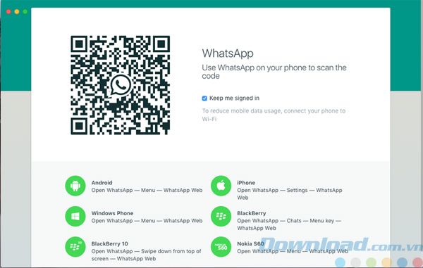 Yêu cầu quét mã QR