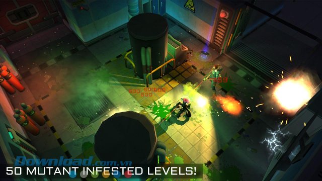 Tiêu diệt kẻ địch trong game Xenowerk