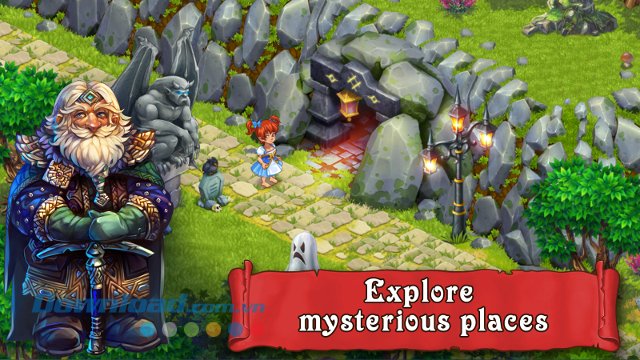 Khám phá thế giới cổ tích trong game Farmdale