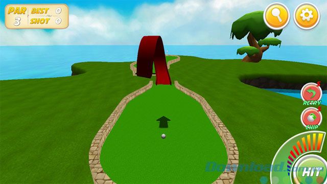 Hình ảnh gameplay của Mini Golf Stars