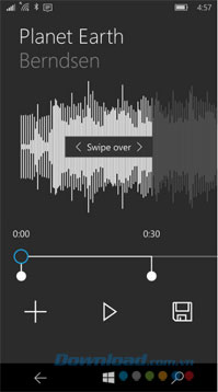 Lựa chọn cắt nhạc tới từng giây