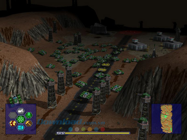 Xe tăng trong Warzone 2100
