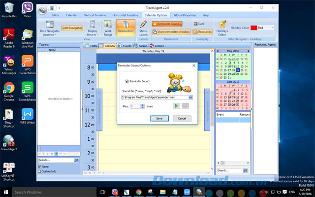 Công cụ nhắc nhở