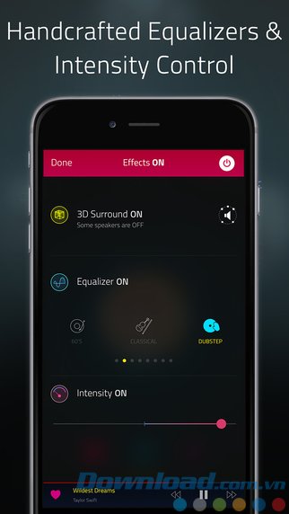 Bộ EQ tạo sẵn