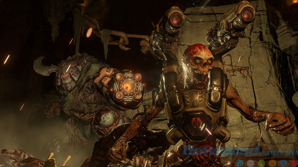 Giao diện của DOOM