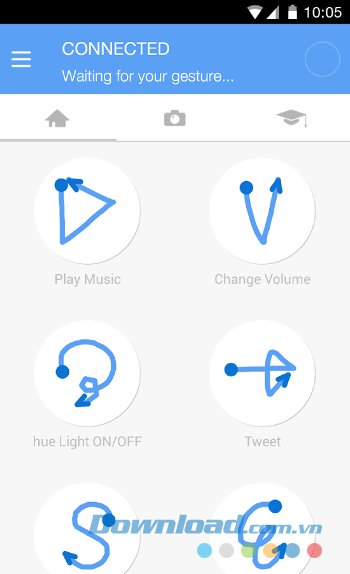 Kết nối Android với nhẫn thông minh 