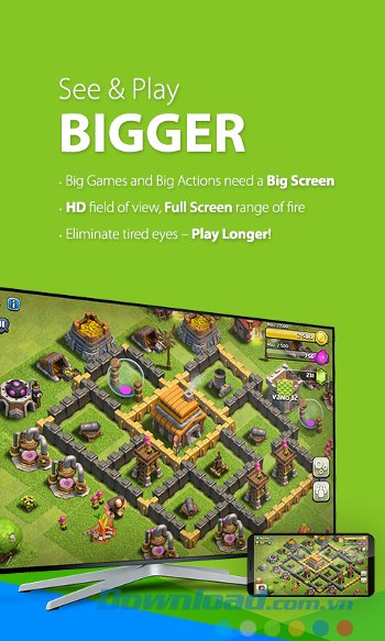 Chơi game Android trên PC với MirrorGo 