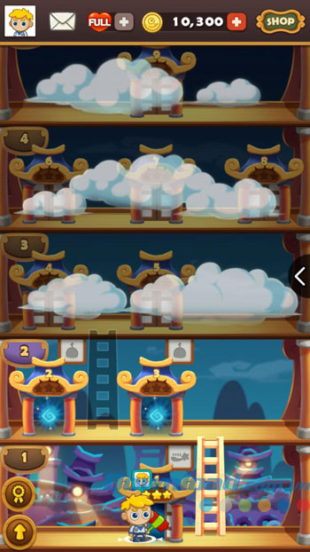 Bản đồ game Monster Busters: Link Flash