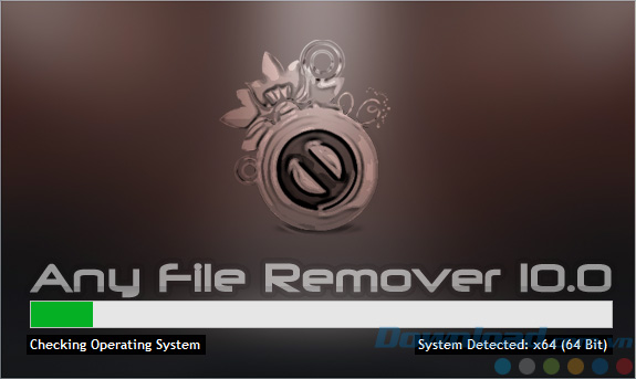Giao diện Any File Remover khi khởi động