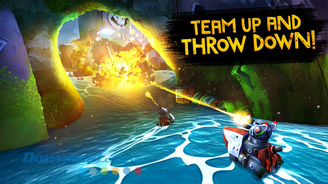 Chiến đấu cùng tổ đội trong game Battle Bay