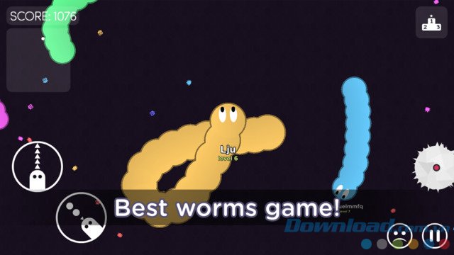 Game vui trên di động