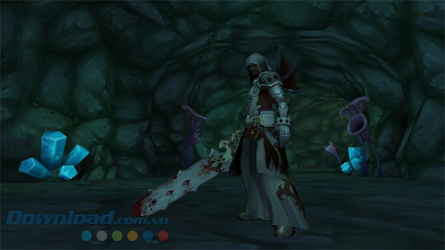 Khám phá hang động trong game