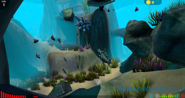 Game cá săn mồi Feed and Grow: Fish