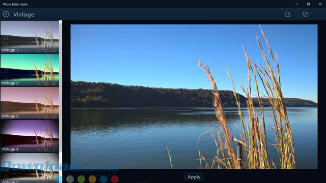 Tạo nước màu mới cho ảnh