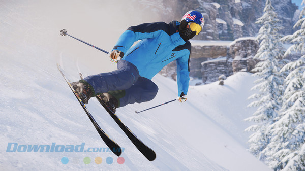 Trượt tuyết trong game SNOW Trượt tuyết trong game SNOW