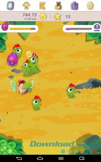 Nhiệm vụ nuôi rồng trong game Kiziland