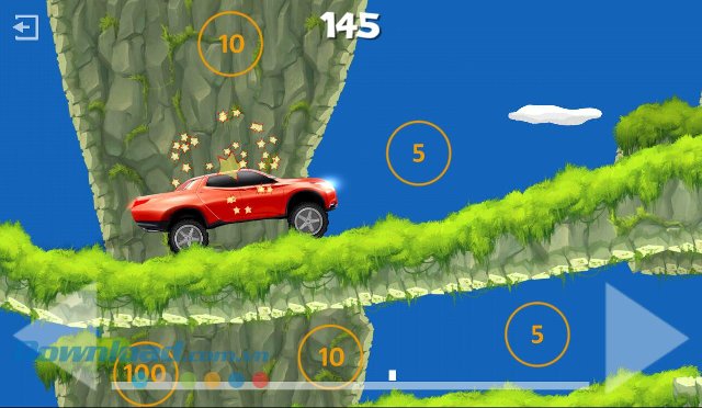Giao diện game Exion Off-Road Racing
