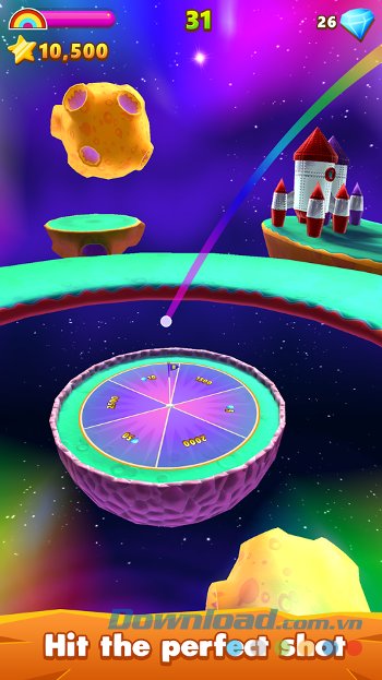 Rèn luyện kỹ năng trong game Golf Island