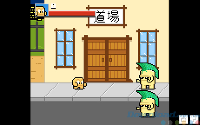 Giao diện của game Squareboy vs Bullies Giao diện của game Squareboy vs Bullies