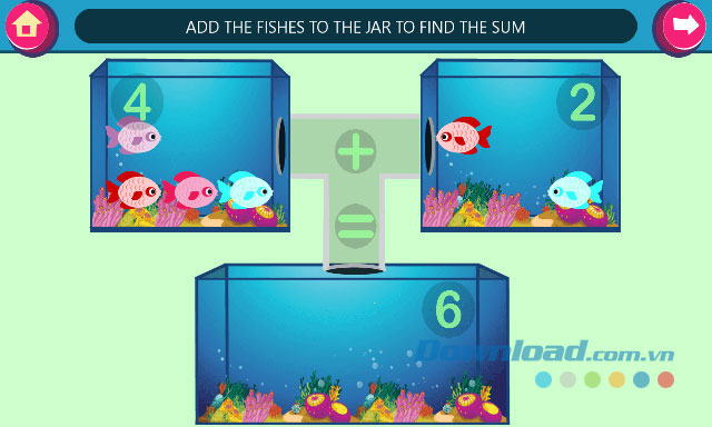 Thử sức với phép cộng trong game