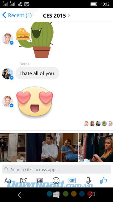 Hỗ trợ chia sẻ ảnh GIF