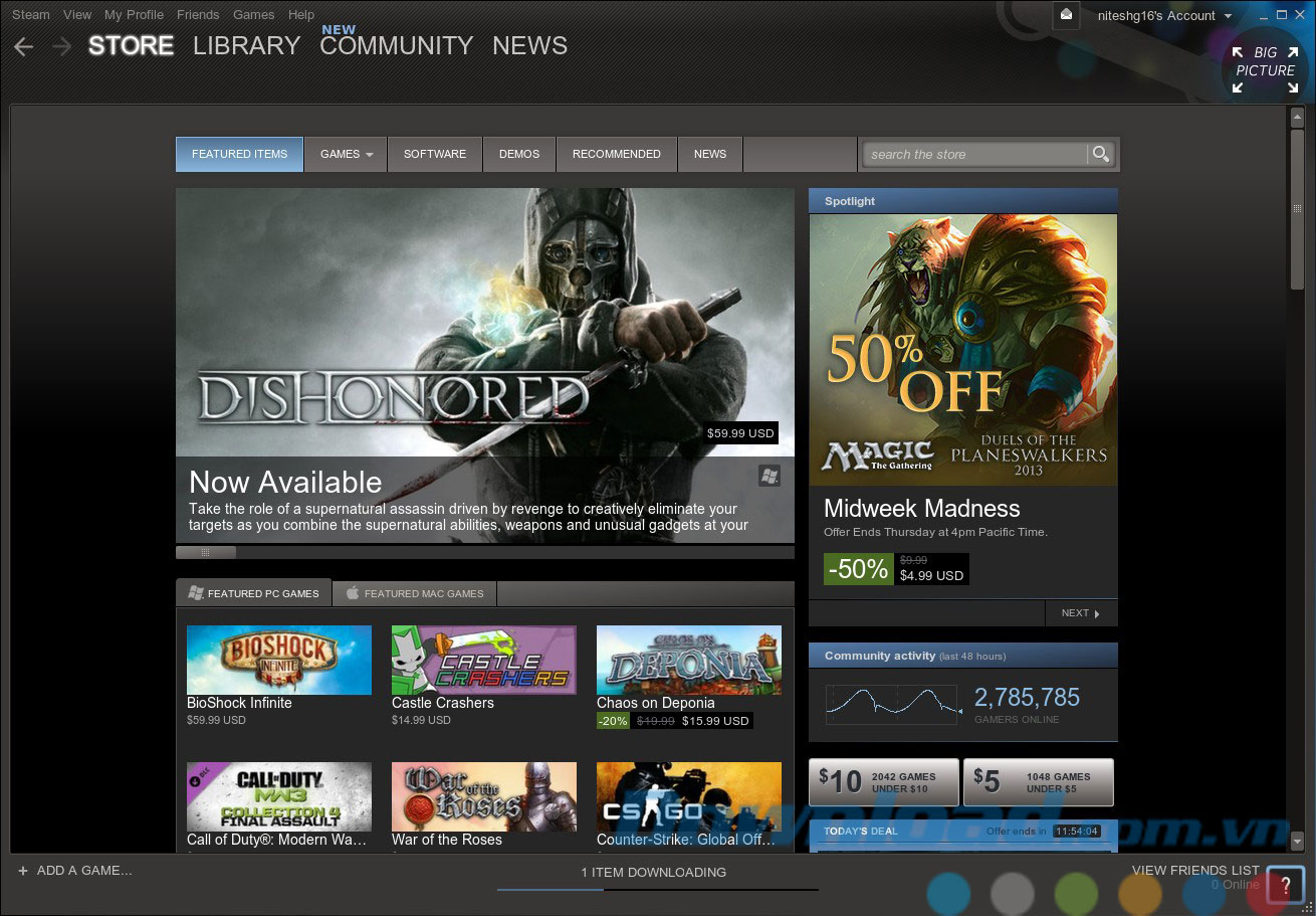 Các tựa game nổi bật