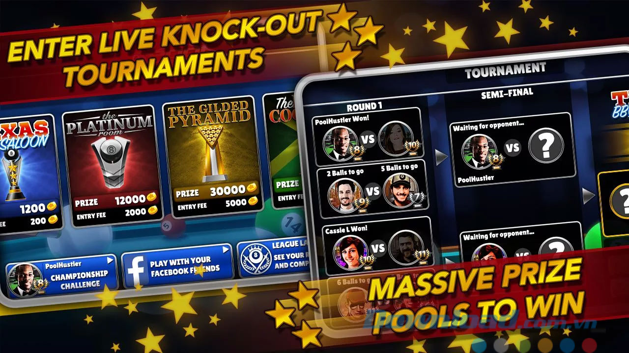 Vòng đấu trực tiếp hấp dẫn