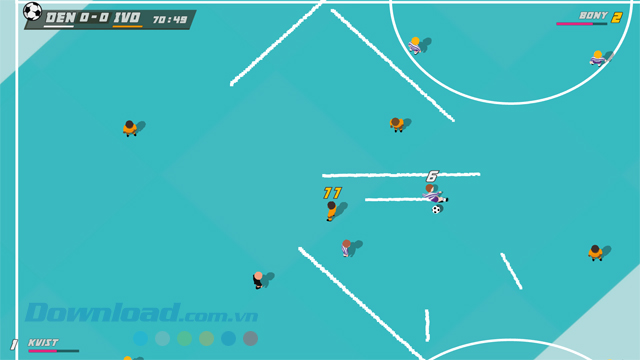 Sân băng trong Super Arcade Football