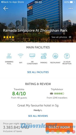 Các dịch vụ trong khách sạn