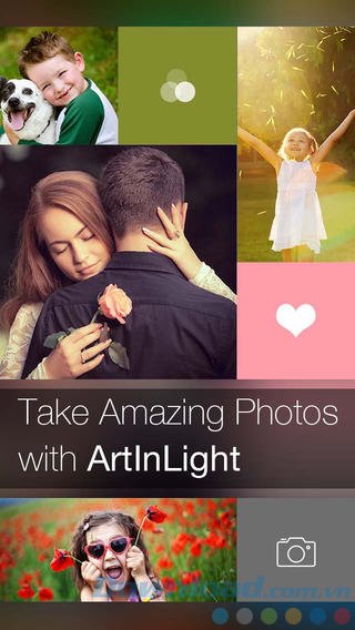 Chụp ảnh với bộ lọc trực tiếp