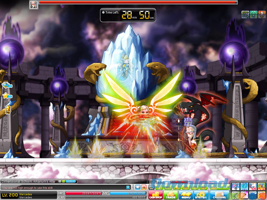 Giao diện của MapleStory