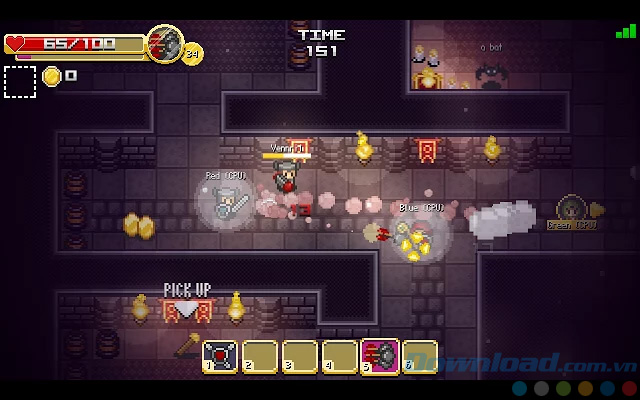 Một trận chiến trong Treasure Arena Một trận chiến trong Treasure Arena