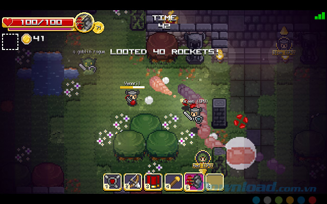 Giao diện của Treasure Arena Giao diện của Treasure Arena