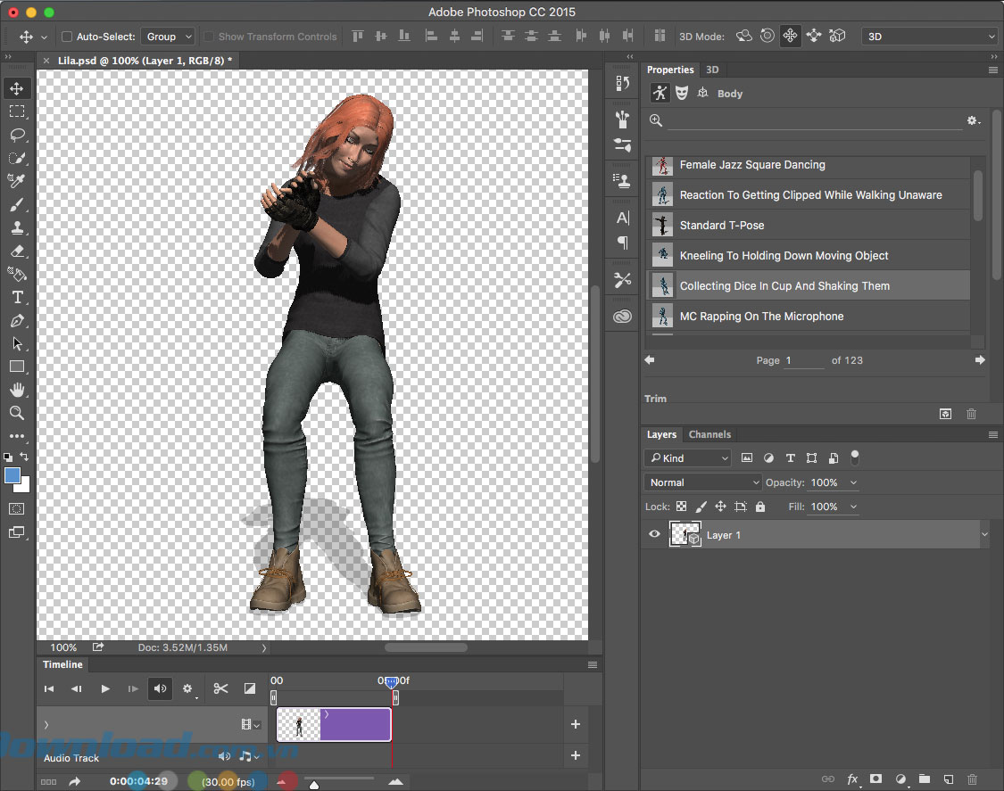 Chỉnh sửa trong Photoshop CC
