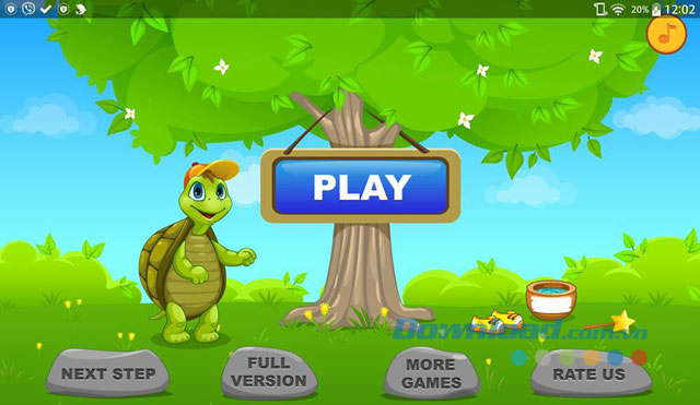 Giao diện chơi game trên Android