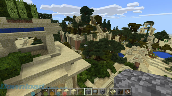 Giao diện của Minecraft: Education Edition