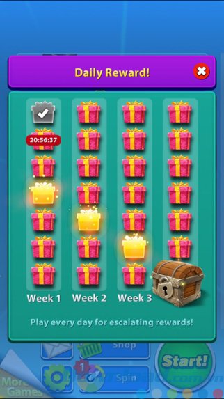 Phần thưởng hàng ngày