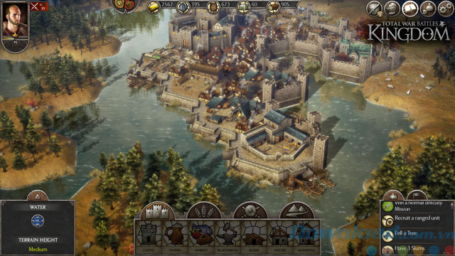 Xây dựng vương quốc trong Total War Battles: KINGDOM