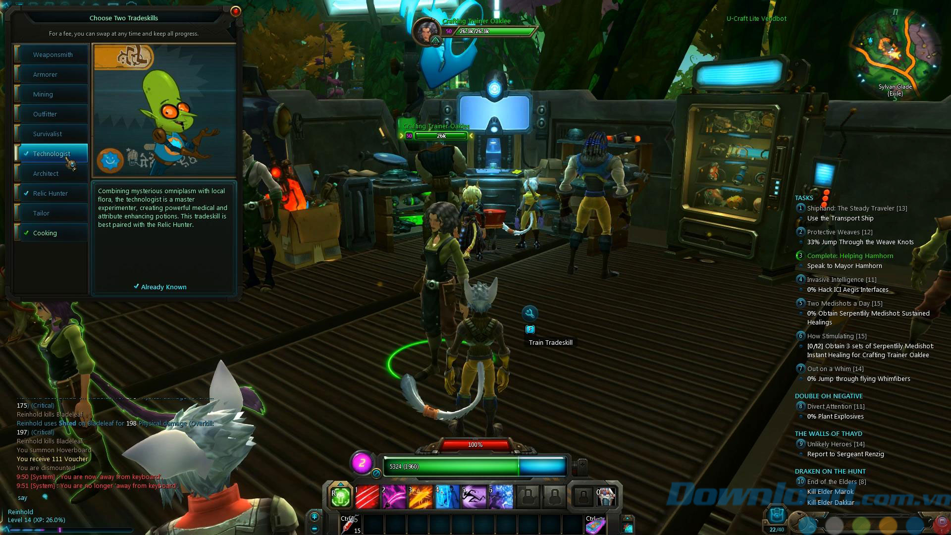 Gameplay của game MMO hấp dẫn
