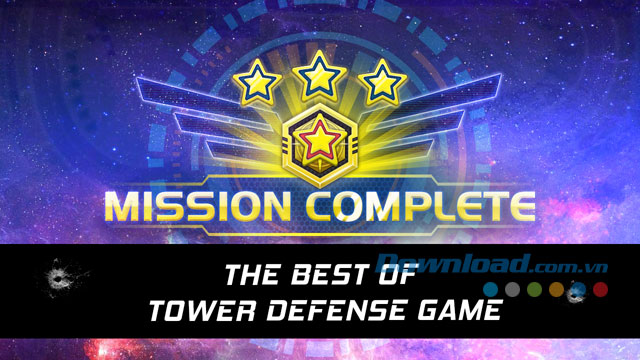 Hoàn thành nhiệm vụ trong game Galaxy Defense Field