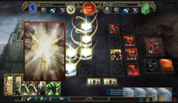 Giao diện game Might & Magic: Duel of Champions