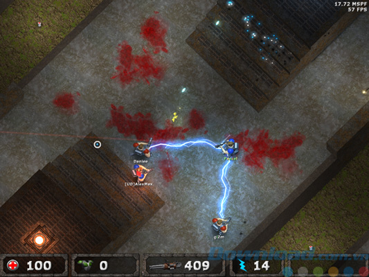 Giao diện game Bloodmasters