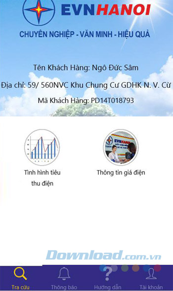 Tình hình tiêu thụ điện